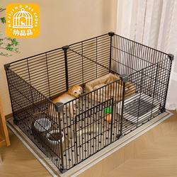 Dog Cage Indoor Teddy Bichon Corgi Shiba Inu Special Cage Pet Cat and Dog House Household Pet Cage Fence