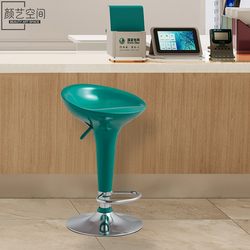 State Website Business Hall Chair Bank Filler Area Customer Chair Reception Chair Cashier Bar Chair Metal Bar Chair