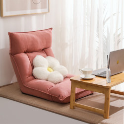 Lazy Sofa Bay Window Tatami Single Japanese-Style Small Sofa, Can Recline and Sleep, Foldable Bed, Backrest Chair for Bedroom