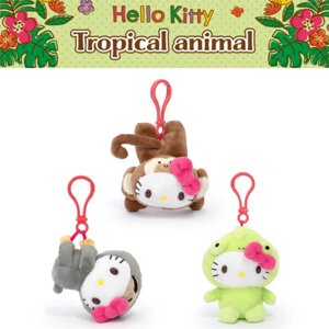 
[Domestic ready stock] American version of Sanrio tropical animal series kitty plush pendant doll