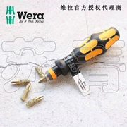 Tua vít chống tĩnh điện Wera 816R ESD của Đức có tay cầm nhanh thích hợp cho 1/4 bit