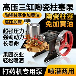 Agricultural 26/60 Type High-Pressure Plunger Pump Sprayer Water Pump Head Sprayer Car Wash Ceramic Sprayer Sprayer