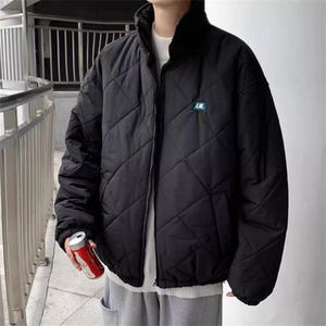 M569 diamonds loose cotton clothing port trend handsome cotton jumping winter new ins versatile couple cotton jacket
