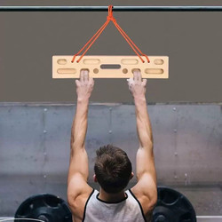 Rock Climbing Finger Board Portable Wooden Hanging Finger Training Bouldering Strength Home Pull-Up Bar Indoor Pull-Up Rack