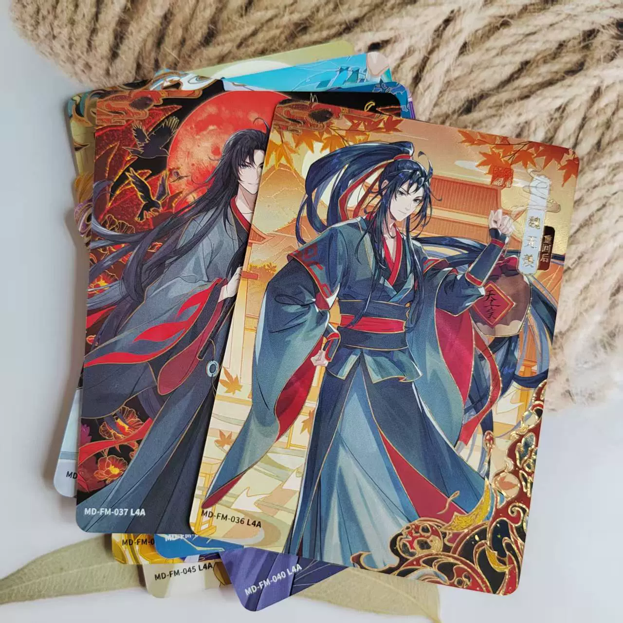 卡游正版魔道祖师第四弹醉梦篇无羁典藏卡锋芒