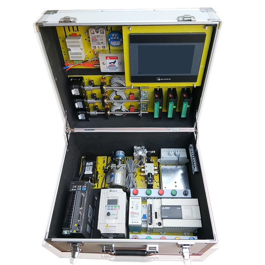 三菱電機 3U 3G PLCトレーニングキット - 3軸学習シャーシ