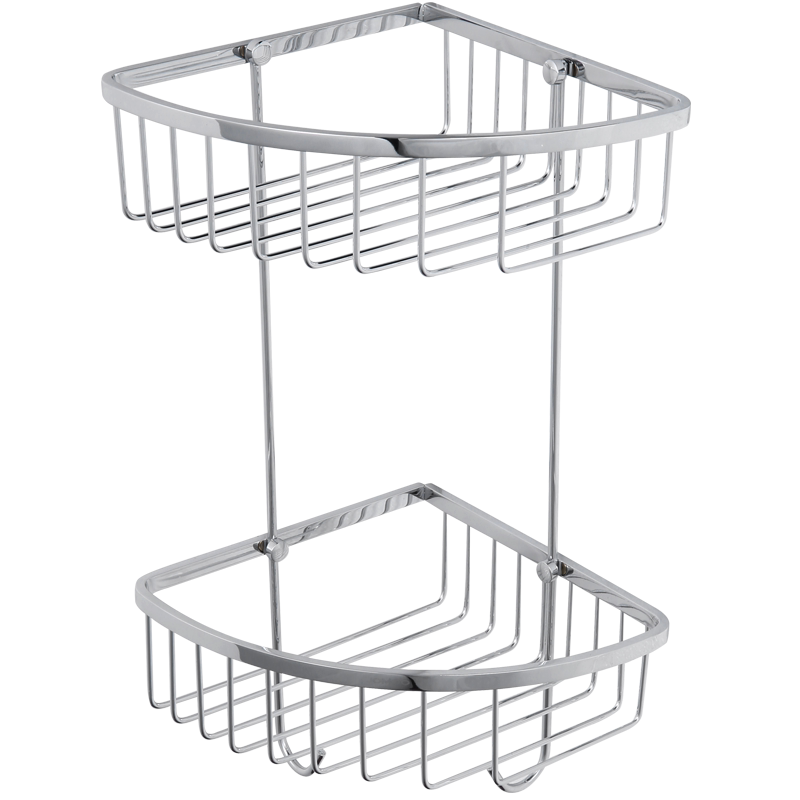 Jomoo Sanitary Ware Double-Layer Triangular Storage Rack