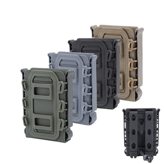 5.56/7.62 GM Scorpion Soft Shell Fast Pulling 9mm Bullet Holding Molle Hanging Pack Tool Waste Packpack Case