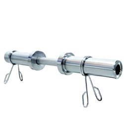 Short Dumbbell Bar with Large and Small Holes, Dumbbell Plates Specifically for 50cm and 40cm Gym Equipment, 20-Pound Fitness Equipment for Bench Press