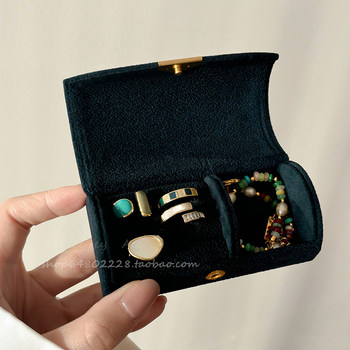 Exquisite and portable mini jewelry storage box
