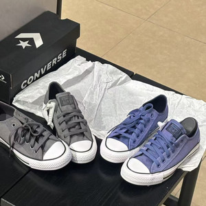 
Genuine converse AllStar men's and women's leather stitching low-top canvas shoes A19084C A19083C
