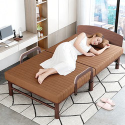 New Model of Foldable Bed for Home Use with Adjustable Backrest and Armrests, No Installation Required, Sturdy for Adults, Single Size, Does Not Take up Much Space
