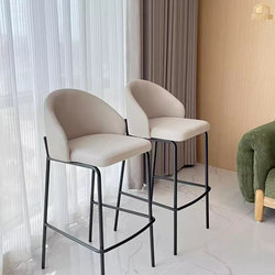 Bar Stools Modern Minimalist High Stools Bar Chairs for Home Island Balcony Leisure Meeting Bar Table and Chair Set