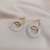 48# gold ring earrings 