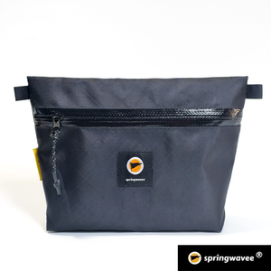 
springwavee lightweight camping hiking carry-on small bag first aid kit waterproof zipper