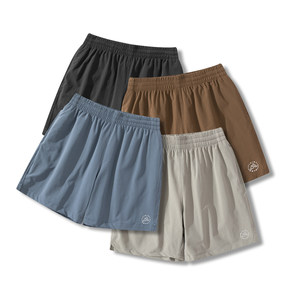 Sinrcrew Outdoor Four-sided Stretch Nylon Soft Shell Cross-country Running Sports Four-Cubic Shorts Surf Zipper Beach Pants