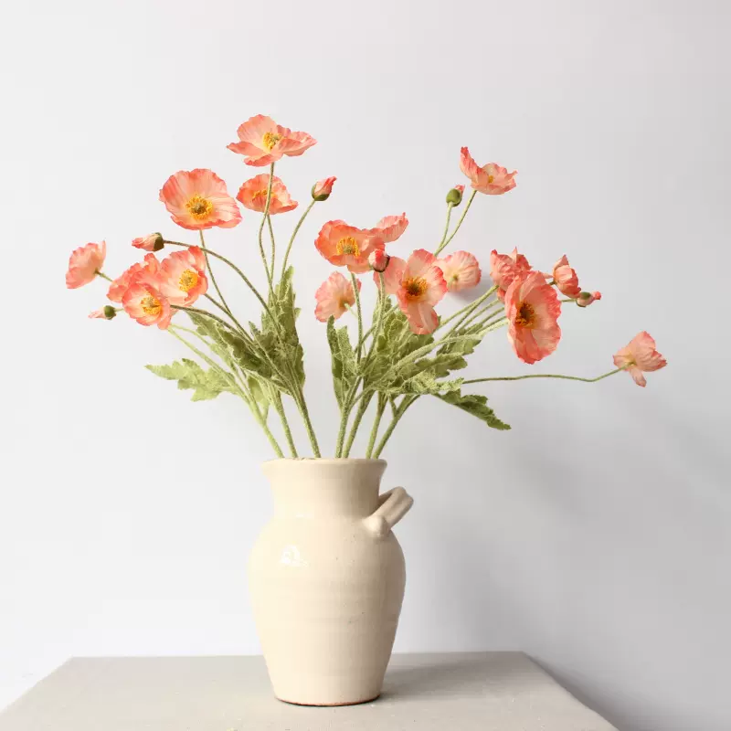 5枝就包邮冰岛虞美人仿真花装饰摆件艺术仿真罂粟亚马逊 5枝就包邮冰岛虞美人仿真花装饰摆件艺术仿真罂粟亚马逊