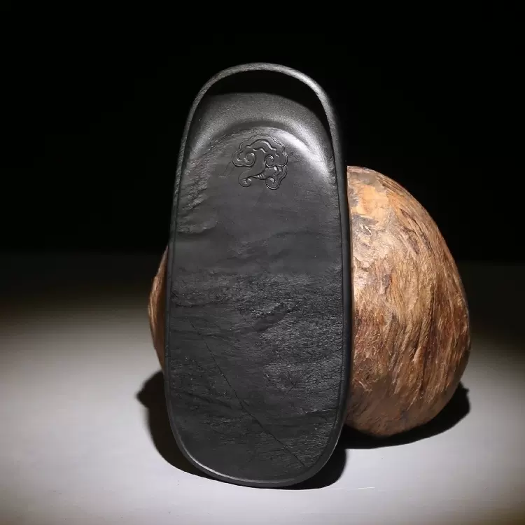 清時代　書道家 旧咸品 老坑•旧水坑/歙州 硯/長眉子紋硯/ [極上品] 書道家 旧咸品 老坑•旧水坑/歙州 硯/長眉子