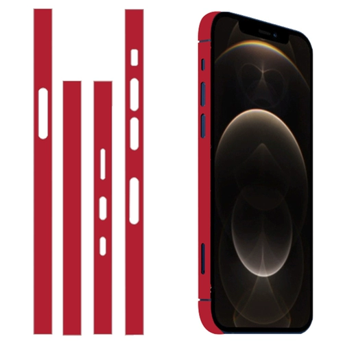 Подходит для iPhone14/13/15plus, наклейка на рамку, защитная пленка, против царапин, матовая, сплошная цветная пленка по краям, боковая наклейка prominimax