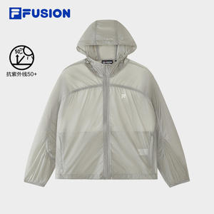 
UPF50+ sun protection clothing FILA FUSION FILA trendy brand woven jacket women's 2026 summer new top
