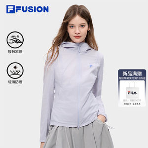 
UPF50+ Cooling Sun Protection Clothing FILA FUSION Free Shell Jacket Women's 2026 Summer New Women's Clothing