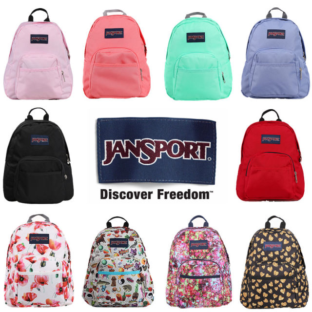 Jansport Jessbo TDH6 Mini Backpack Children Student Printed Casual Mini Backpack Tide Genuine
