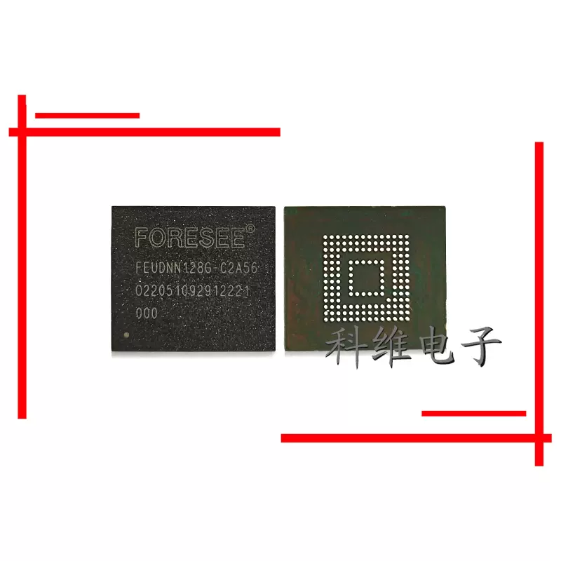 FEUDNN128G-C2A56 江波龙128GB UFS闪存颗粒芯片字库IC 原装全新