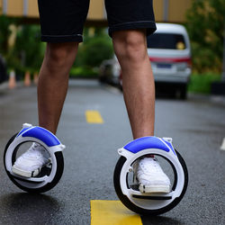 New Extreme Outdoor Sports Roller Skating Pu Wheel Double-Wheel Foot-Powered Skateboard Speed Skating Roller Shoes