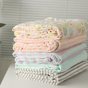 
Foreign trade thickened flannel coral velvet blanket cover blanket warm bed sheet casual blanket autumn and winter large blanket blanket