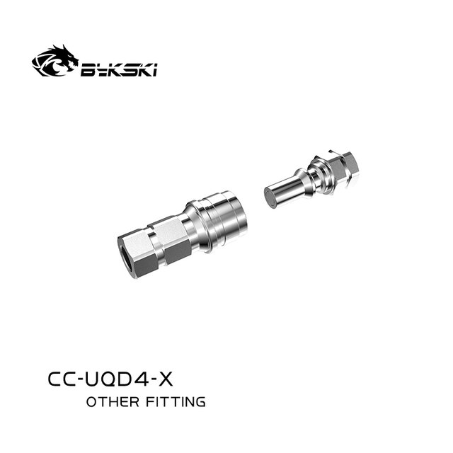 BykskiCC UQD4 X Stainless Steel Water Stop Valve Quick Release Server Bykskicc uqd4 x stainless steel water stop valve quick release server