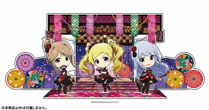 Amiami 偶像大师million Live 百万和风q版立牌天空桥朋花代购