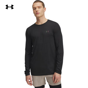 
UA Under Armour T-shirt men's round neck breathable quick-drying long-sleeved training suit fitness sportswear casual clothes 1379282
