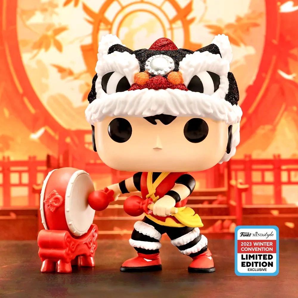 Funko Pop Asia亚洲系列舞狮俱乐部公仔西玩偶北手办限定收藏礼物-Taobao