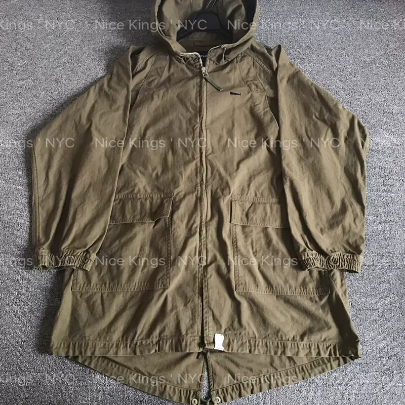現貨】DESCENDANT SMOCK / SATIN JACKET 長版連帽夾克17SS 現貨】DESCENDANT SMOCK / SATIN JACKET 長版連帽夾克17SS