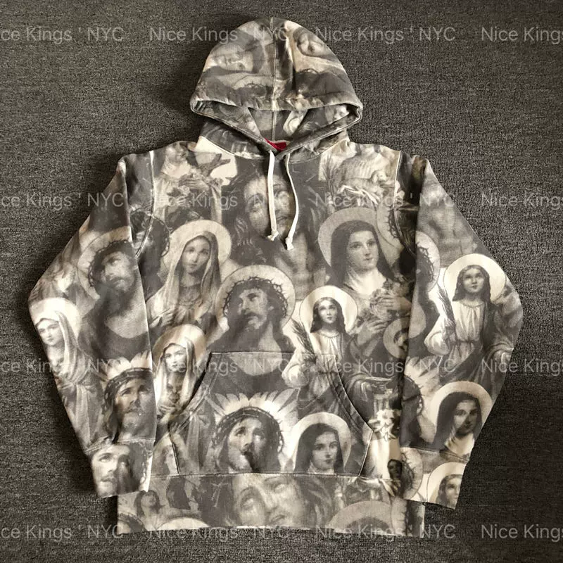 L】Supreme Jesus and mary hooded Gold 日本オンラインショップ - www