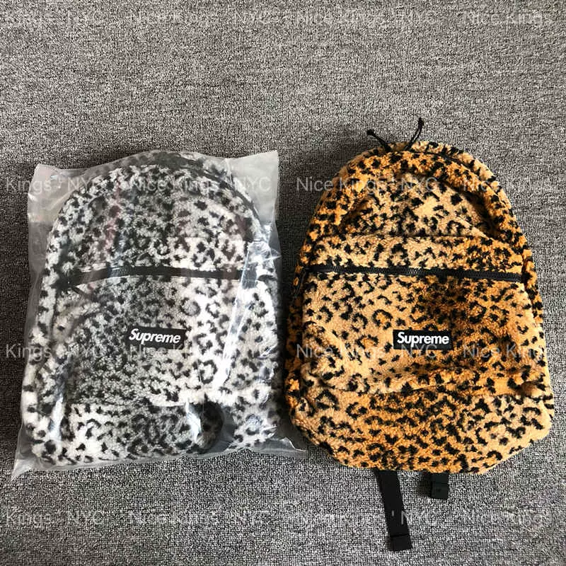 0円 【SALE／10%OFF 美品 Supreme Leopard Fleece Backpack