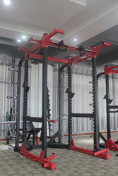 Hummer-Style Commercial Frame Squat Rack, Bench Press Rack, Gantry Rack, Home Use, Multi-Functional, Weightlifting