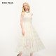 FIVE PLUS dress sleeveless knitted vacation storm elegant midi skirt 2025 new women's spring dress