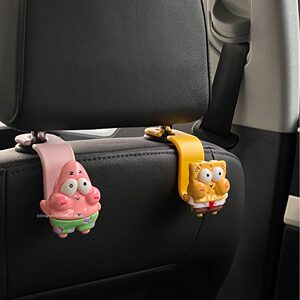 SpongeBob Pategate Big Star Creative Car seat Hook car hook car back chair back storage decoration small hook hook cute
