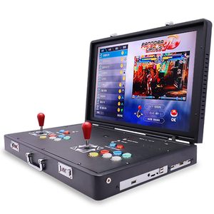 
Double folding nostalgic arcade game machine with screen home rocker portable 24-inch moonlight treasure box all-in-one machine