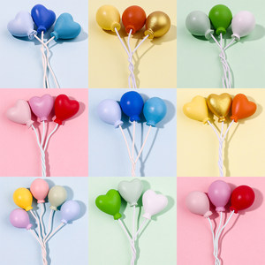 
Love balloon confession cream glue mobile phone case resin accessories small accessories DIY material bag handmade cake decoration