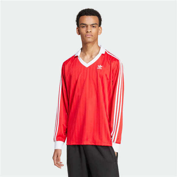 July adidas Adidas casual retro long -sleeved jersey IZ4808