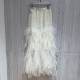 
Spring new high-waisted slim and versatile mesh skirt for women mid-length cake skirt