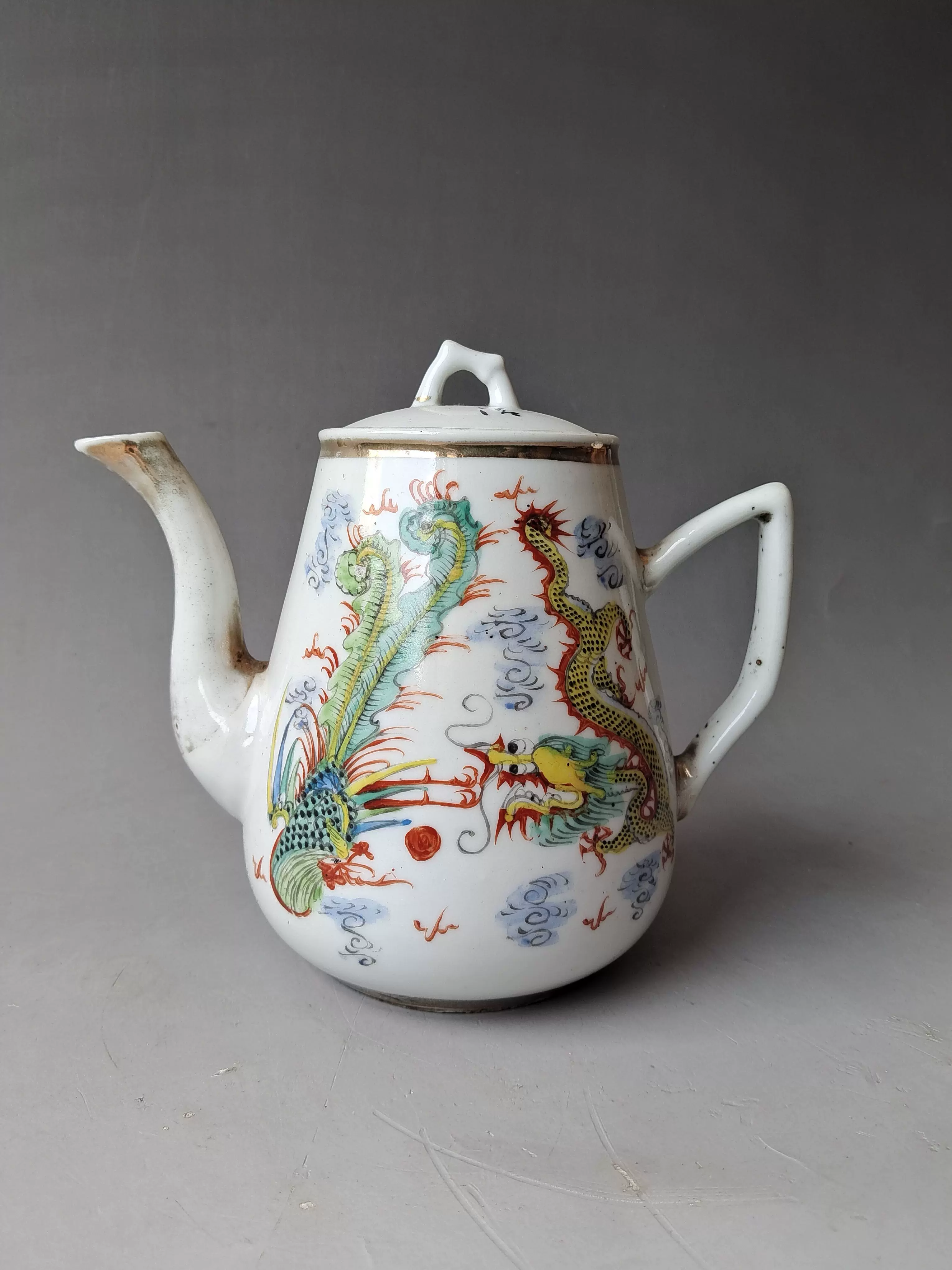 【西】A027 中国古玩 粉彩 鉢 唐物 徳中国美術 清時代 大清乾隆年製 十錦手色絵鉢 粉