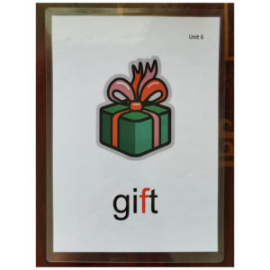 
Uncle Lisheng Ruige Children's English Natural Spelling Method 12345 Word Card Flash Cards Plastic Cover Teaching Tools