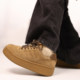 Ran Yan 2025 autumn and winter new thick-soled retro round-toe sneakers for women with velvet, versatile and comfortable sports and casual shoes