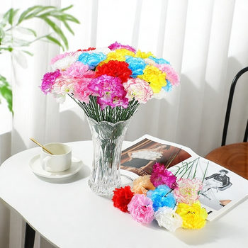 
Carnation artificial flower fake flower living room dried flower decoration