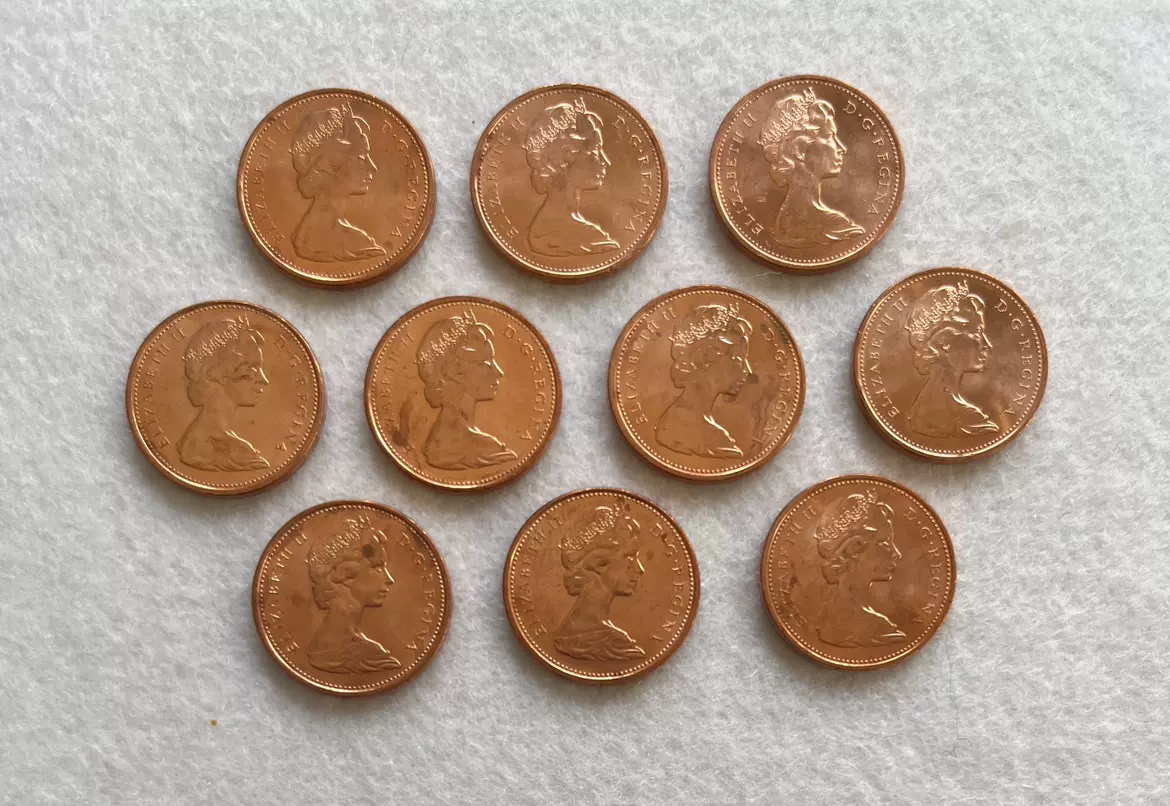 加拿大1967年联邦百年1分纪念币，实物拍摄品相如图，6元一枚。-Taobao