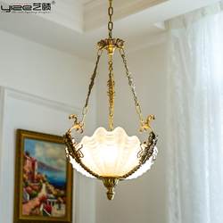 Artistic French Vintage All-Copper Chandelier Rococo Mid-Century Style Dining Room Foyer Island Classical Cozy Chandelier