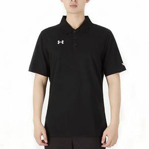 
UA Under Armour men's lapel solid color sports breathable comfortable casual short-sleeved T-shirt POLO shirt 21500536